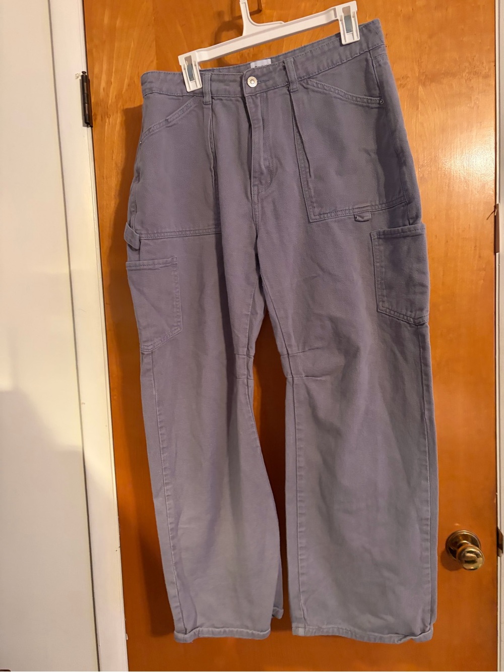 Princess Polly women’s Cargo Pants in Dusty Lavender nwt sz 10 - Picture 2 of 4